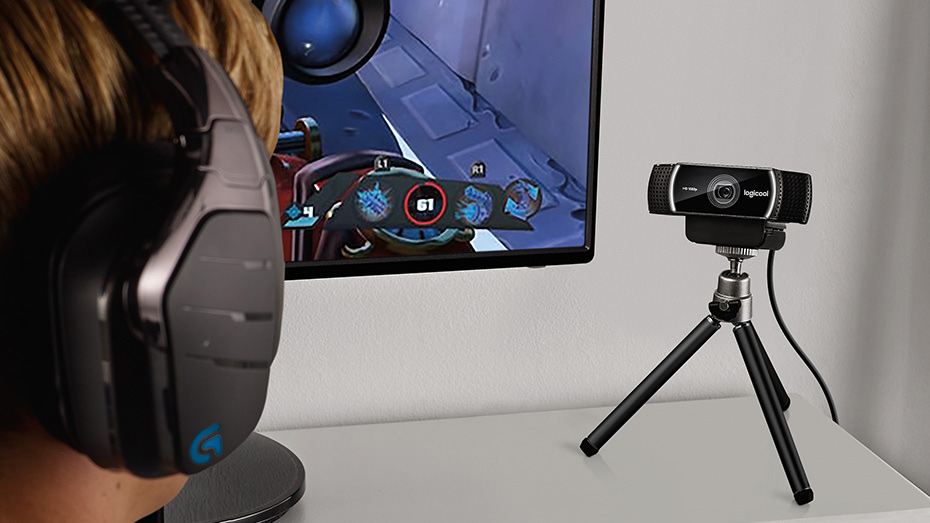 Logicool C922 Pro Stream 1080p Webcam For Game Streaming 